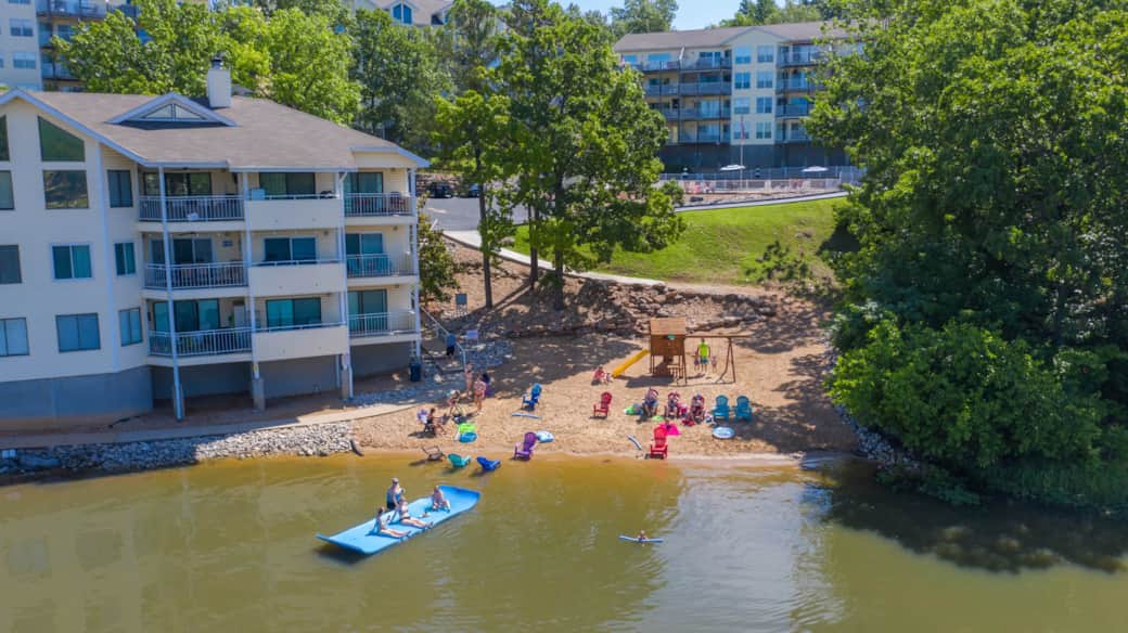 One of the few condo projects on LOTO that has a sandy beach!
