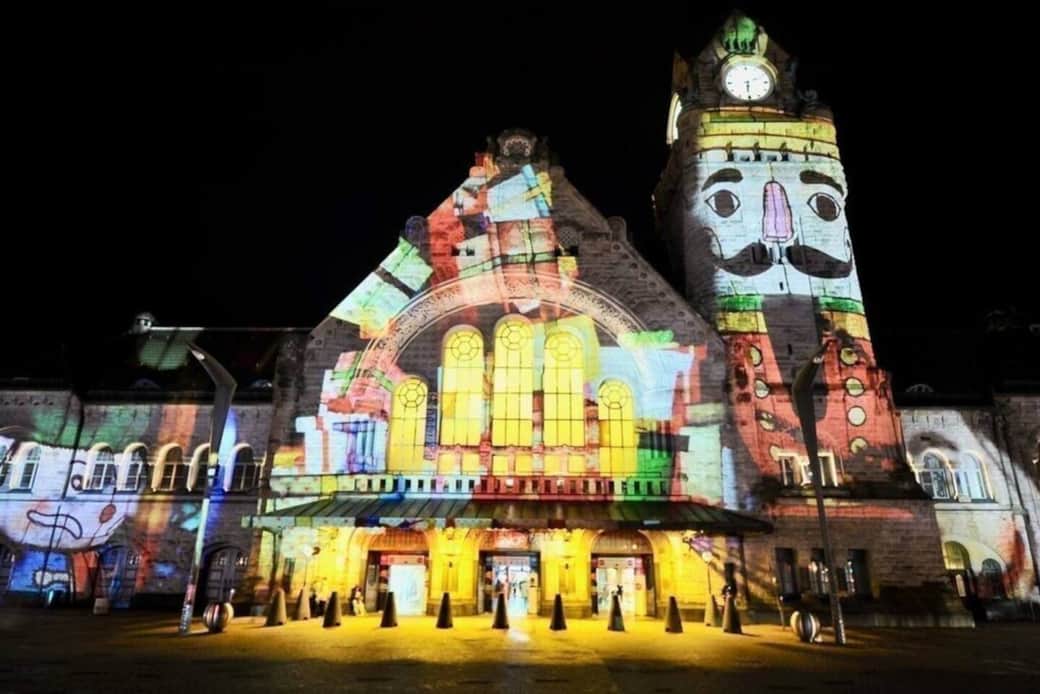 Marche de noel à la plus belle gare de France