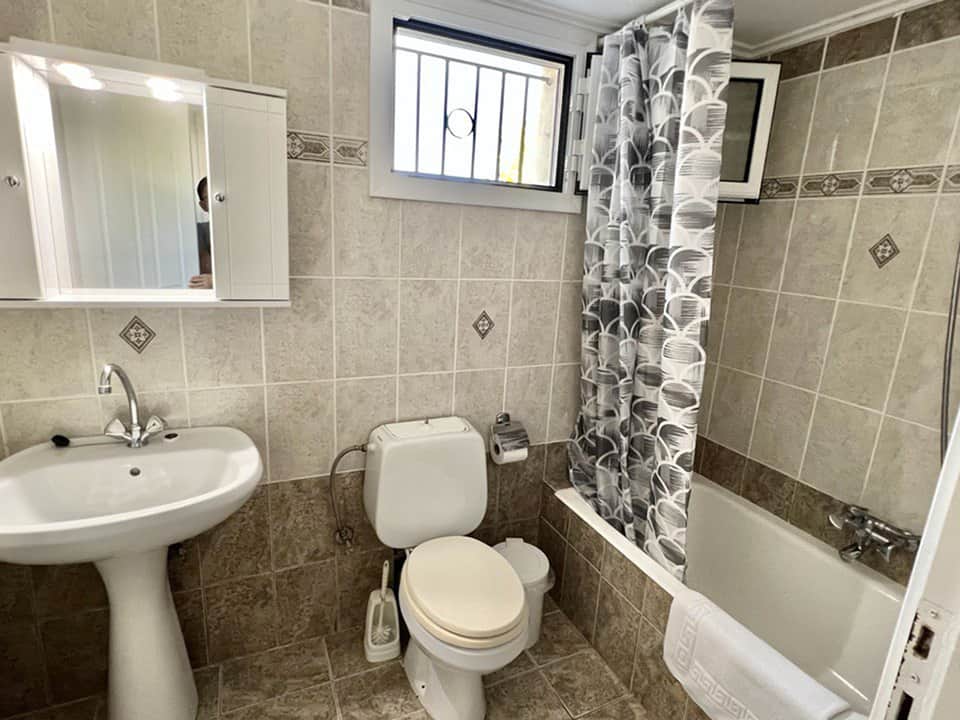 Villa Evgenia Lefkada appartement 6 - Salle de bain Villa Evgenia Lefkada appartement 6 - Salle de bain