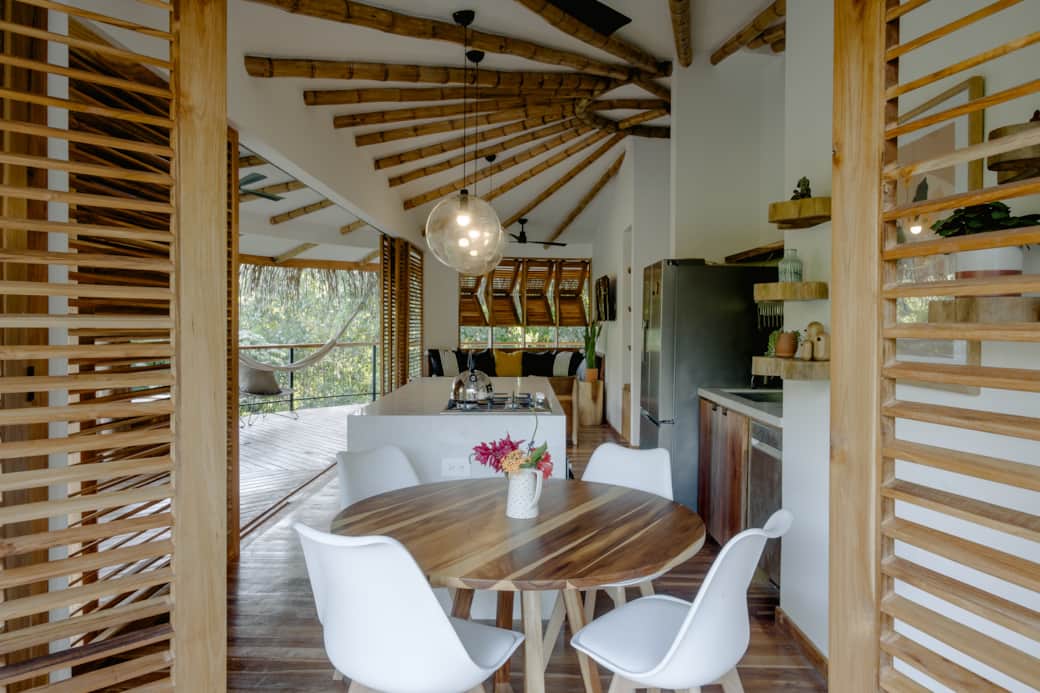 Moon dining area