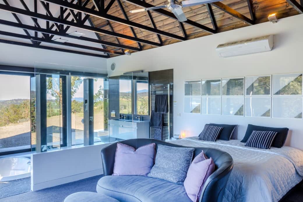 Master bedroom and open ensuite