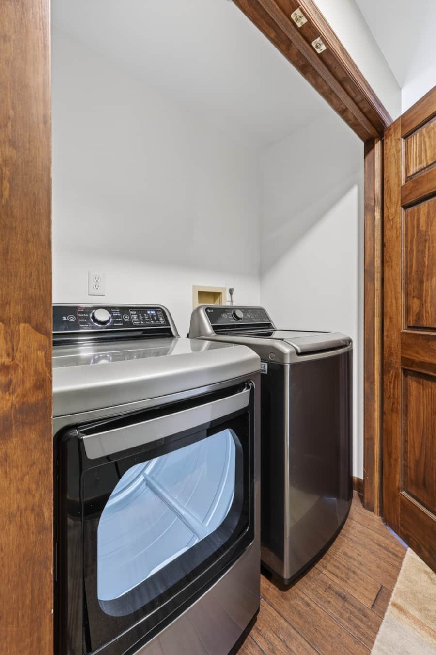 Washer and dryer