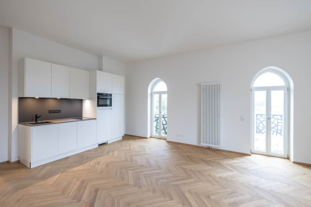 Wohnzimmer -unmöbliert