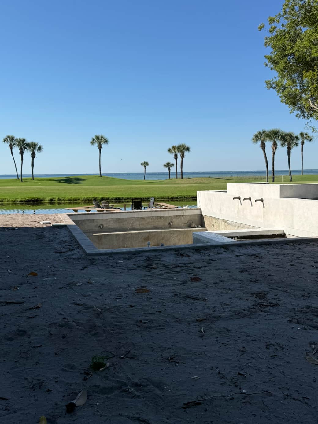 Private pool progress photo as of 5/26