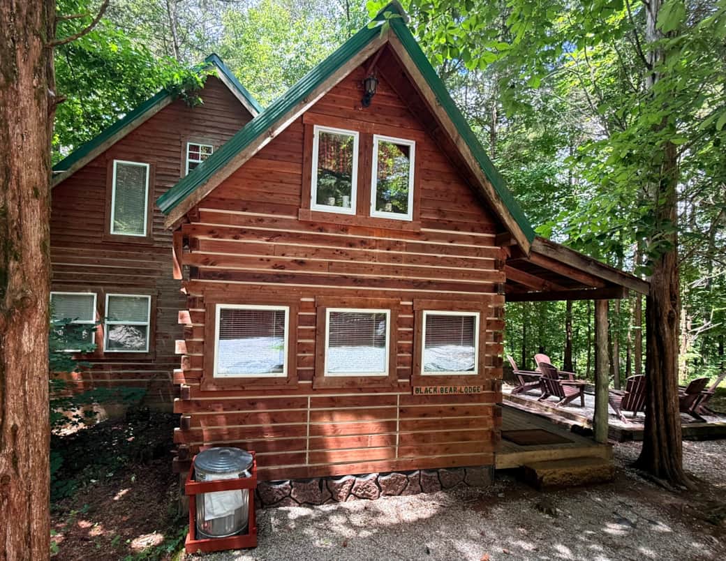 Exterior of Black Bear Lodge