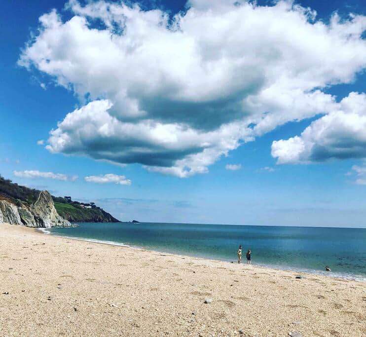 One of our favourite local beaches half an hour drive away