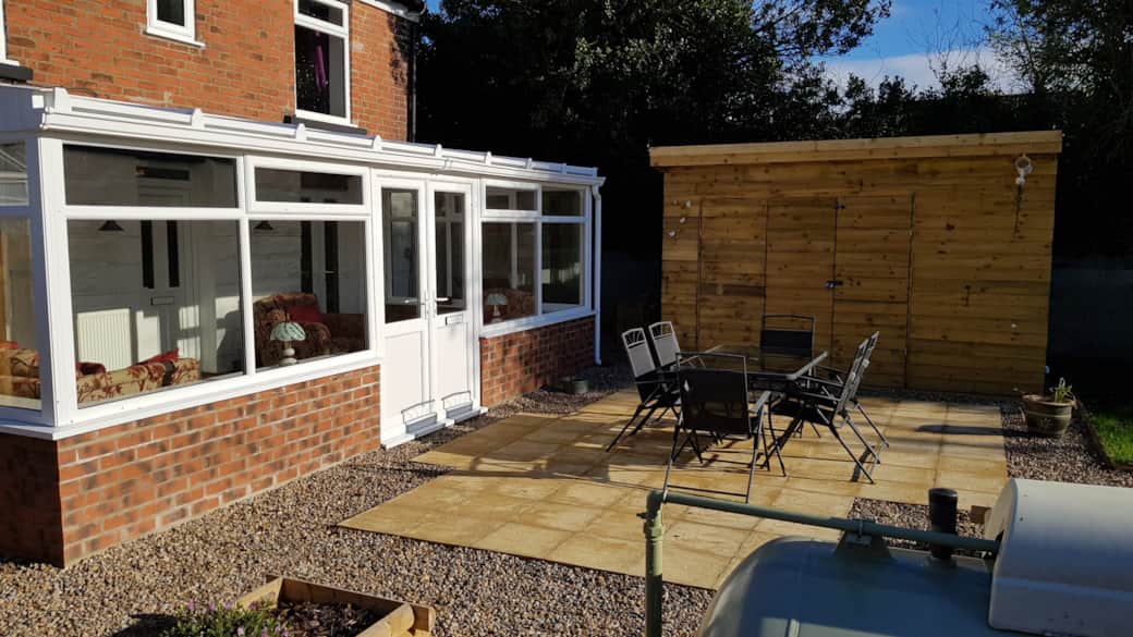 Patio area
