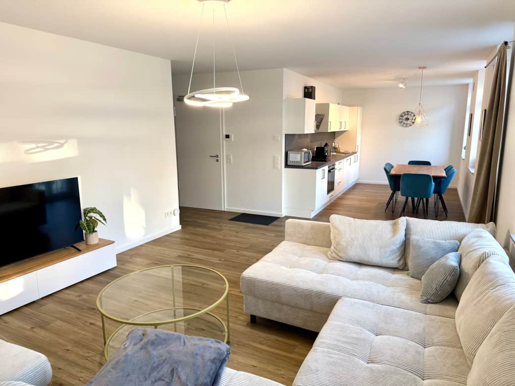 Wohnzimmer und Küche_A Wohnzimmer und Küche_A