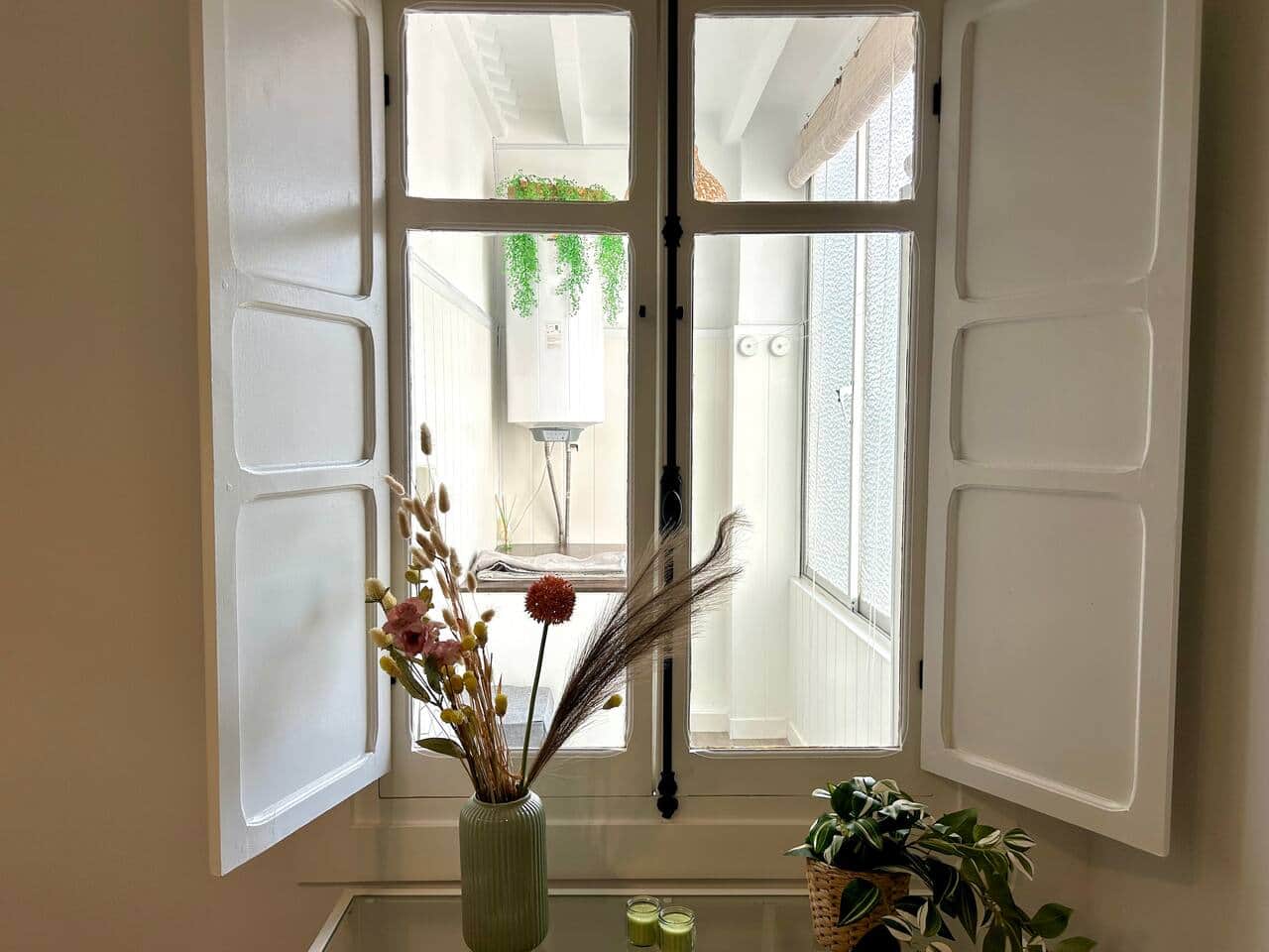 Ventana desde el comedor