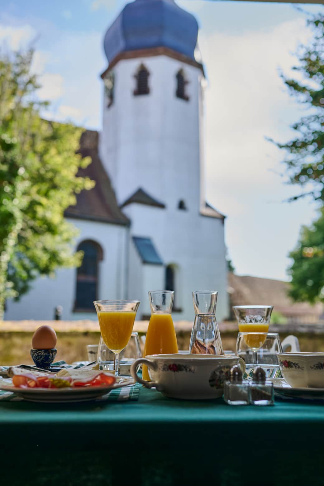 Petit-déjeuner avec vue Petit-déjeuner avec vue