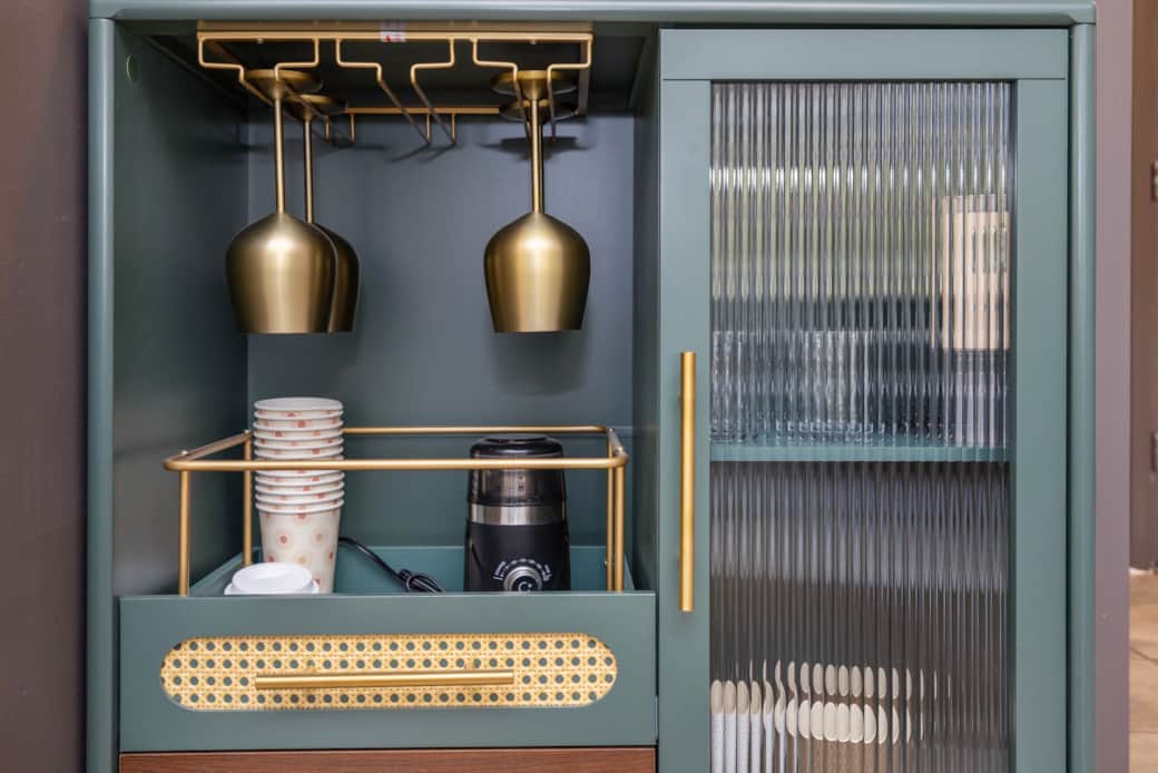 To Go Coffee Cups, Coffee Bean Grinder and Beans