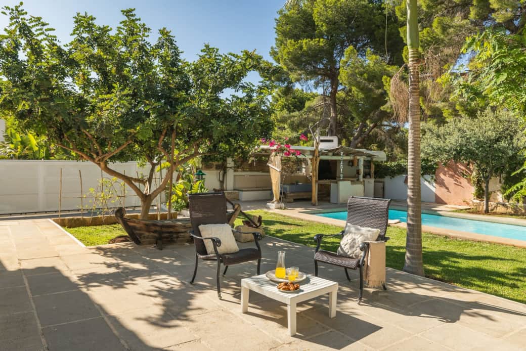 Ca Tauró Garten Terrasse Sonne Meer Strand Dénia