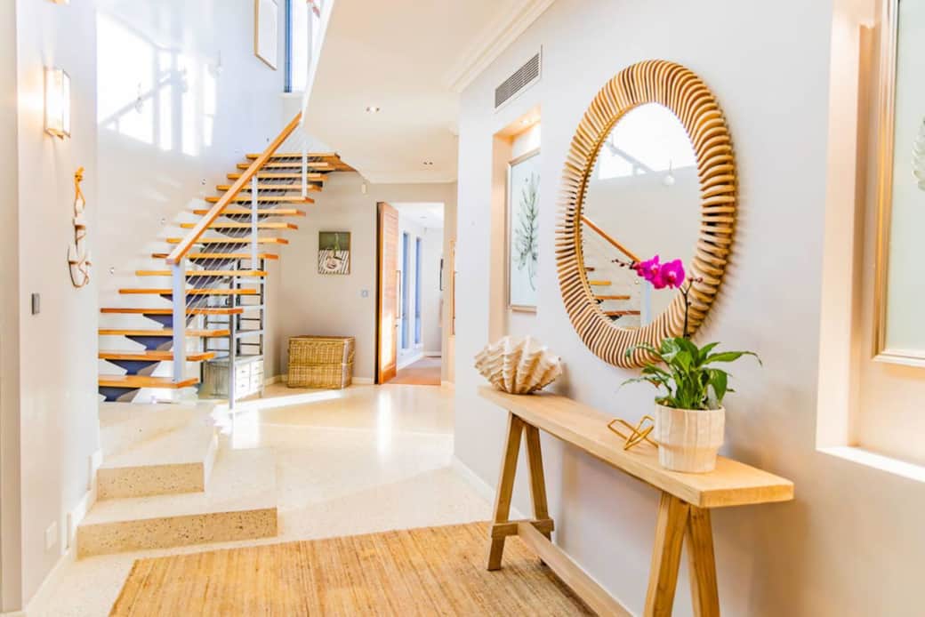 Downstairs foyer
