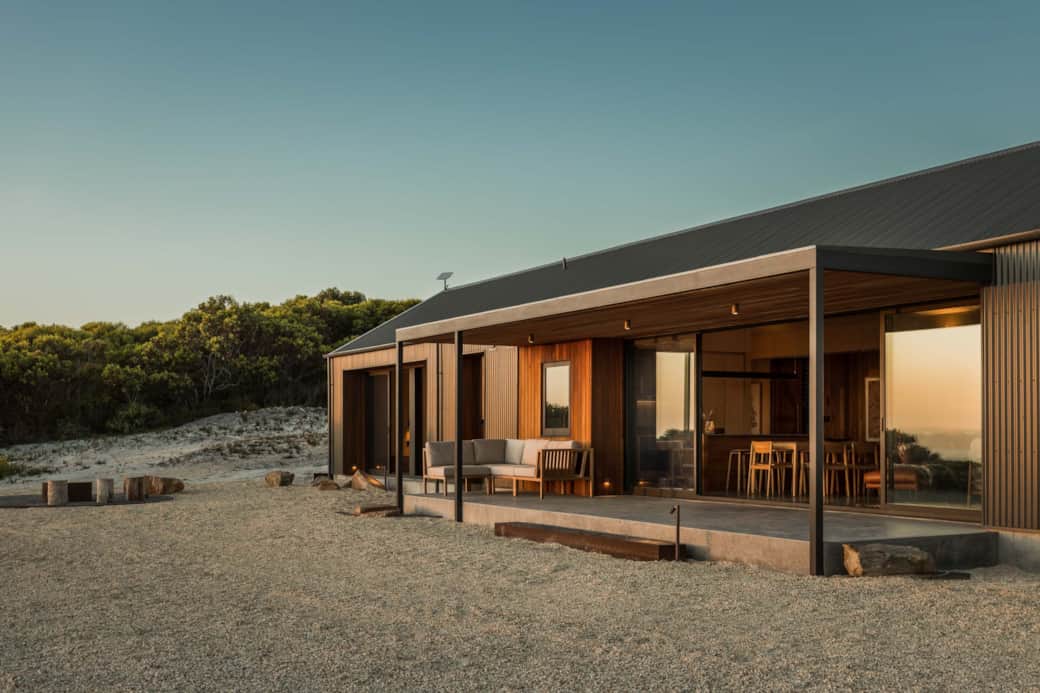 Rear Ocean-side Veranda