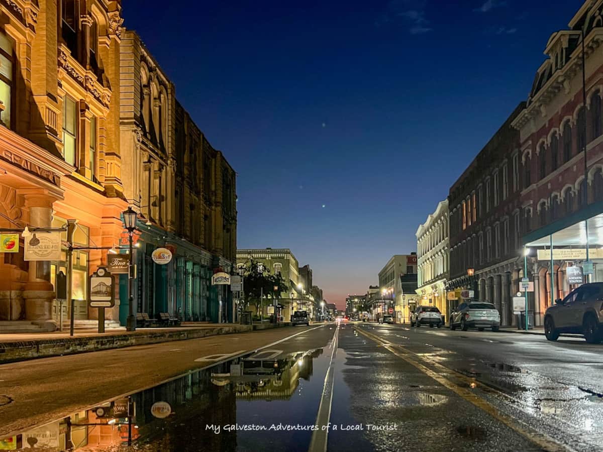 The Strand Galveston ghost tour with Kelly Chapman