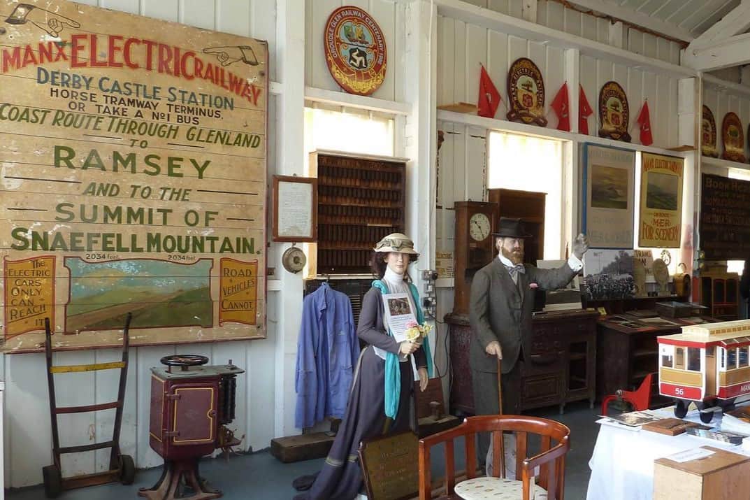 Manx Electric Railway Museum at Derby Castle, Douglas (credit Visit Isle of Man)