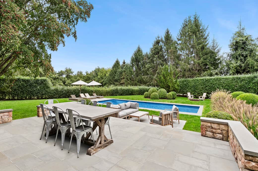 The patio