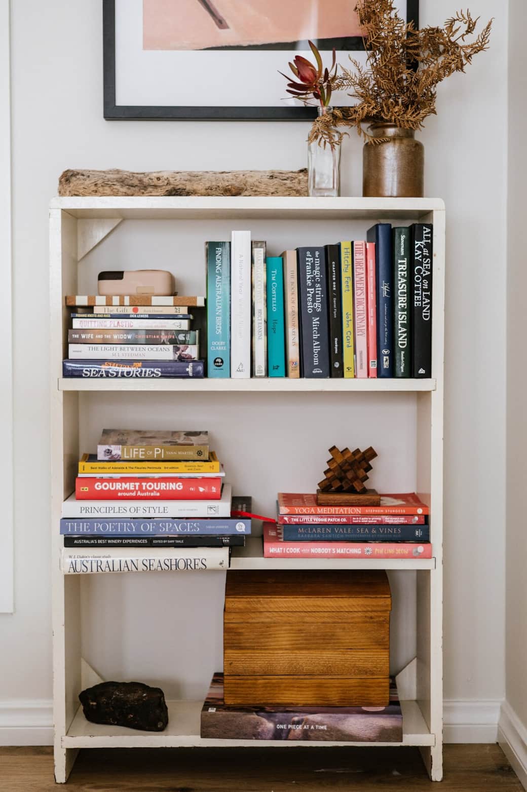 Small curated library
