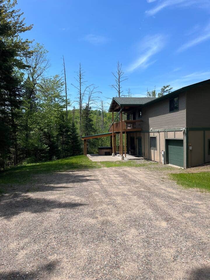 Big Bear Lower Unit from driveway Big Bear Lower Unit from driveway