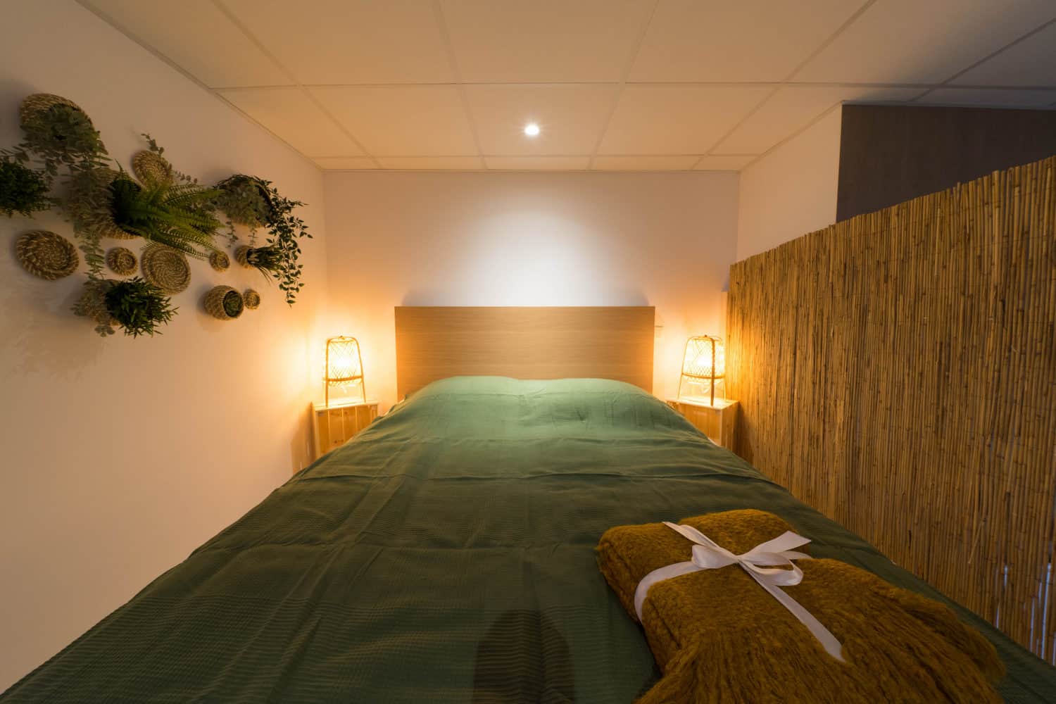 Chambre avec literie premium dans un appartement AppartUnique