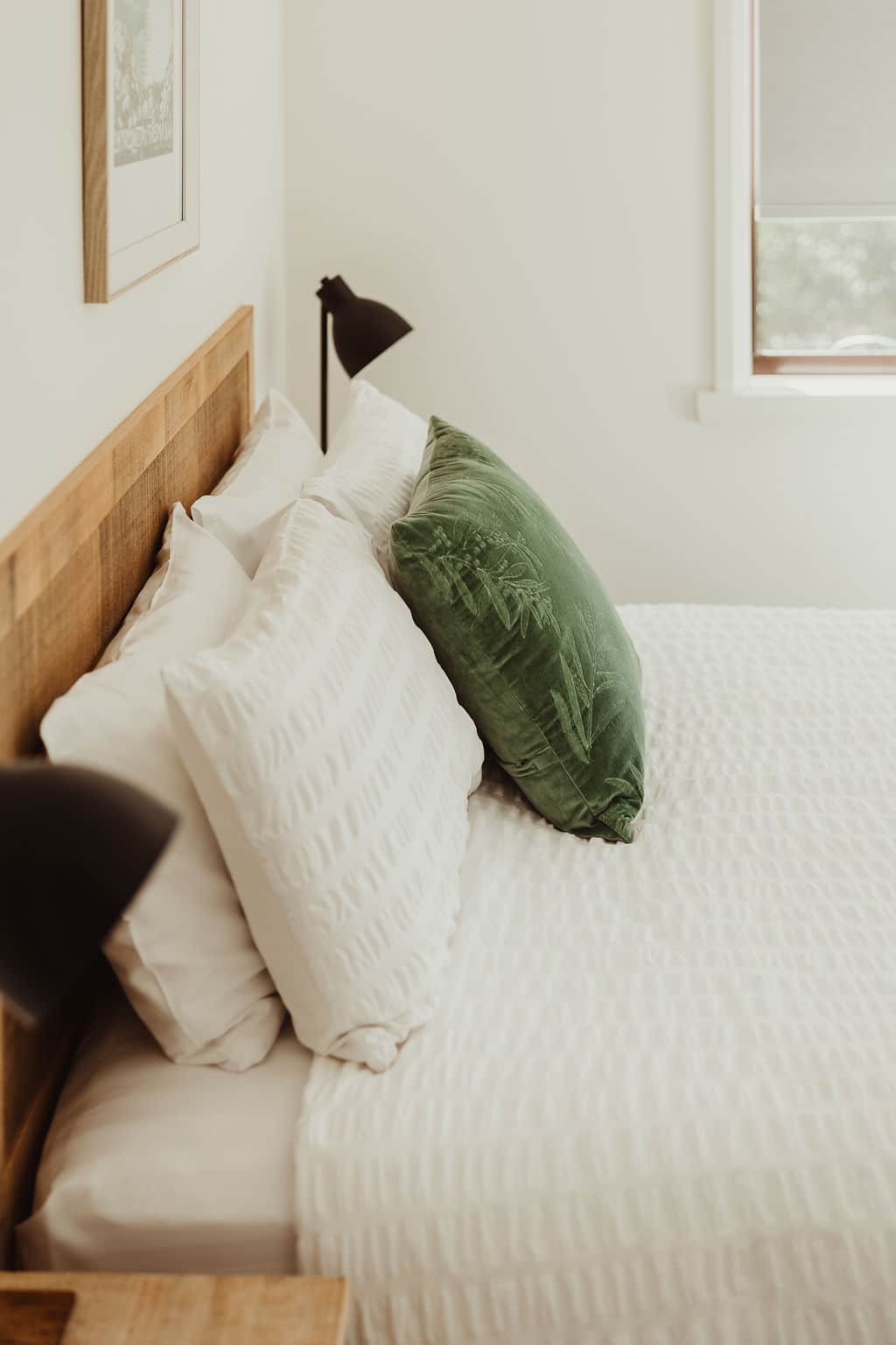 Comfortable queen size  bed