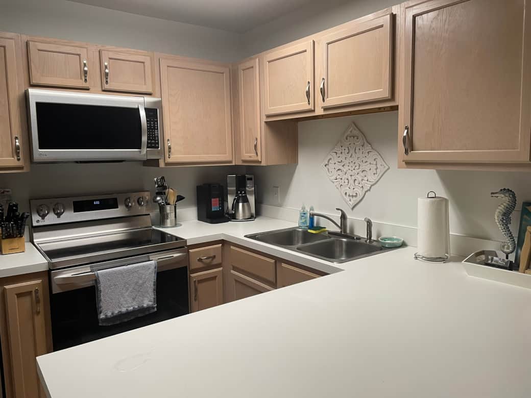 Fully equipped kitchen