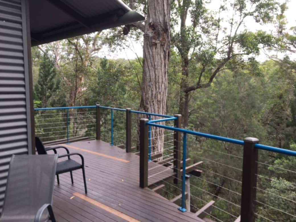 Unparalleled privacy amongst the treetops, yet amongst the closest of accommodation to the beach and jetty.