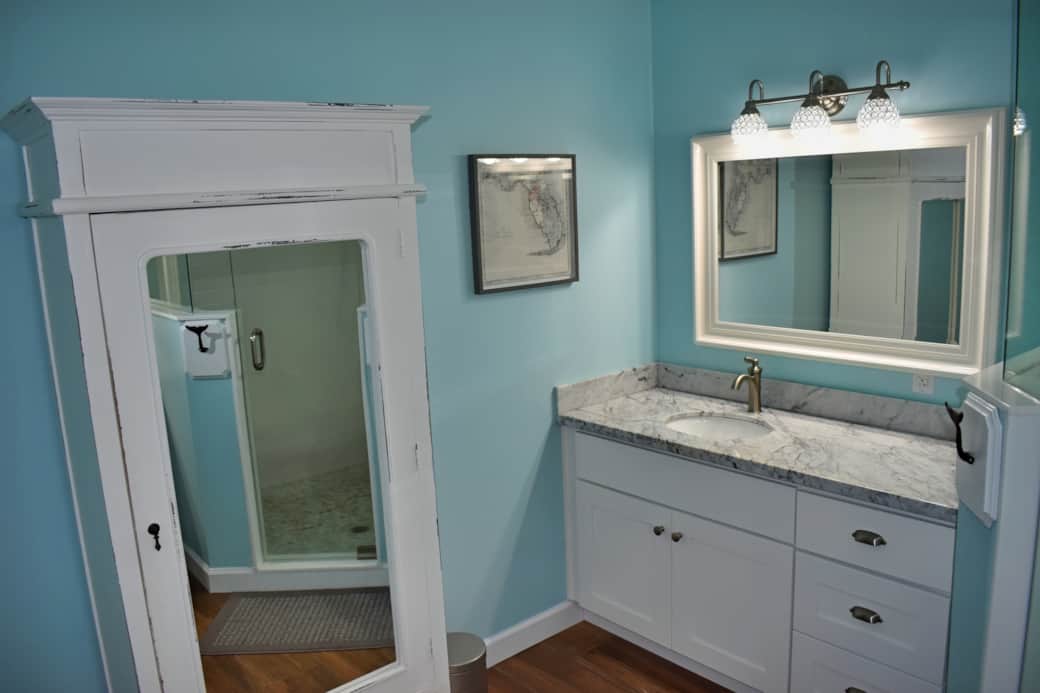 Master Bath with Storage 
