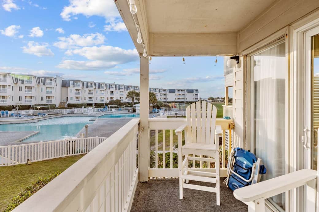 View all the action from the patio deck! View all the action from the patio deck!