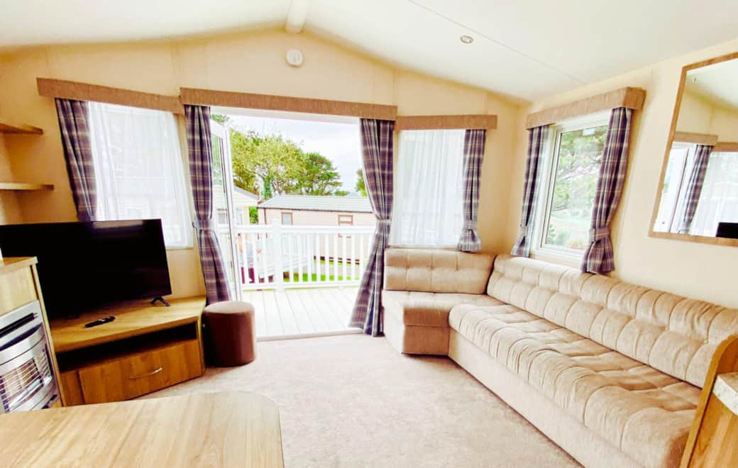open plan living and dinning area 