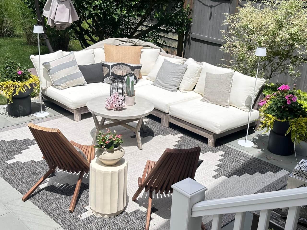 Outdoor seating