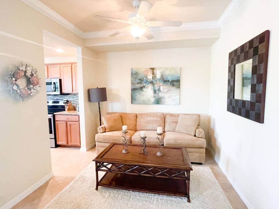 Pull out couch for overnight guests