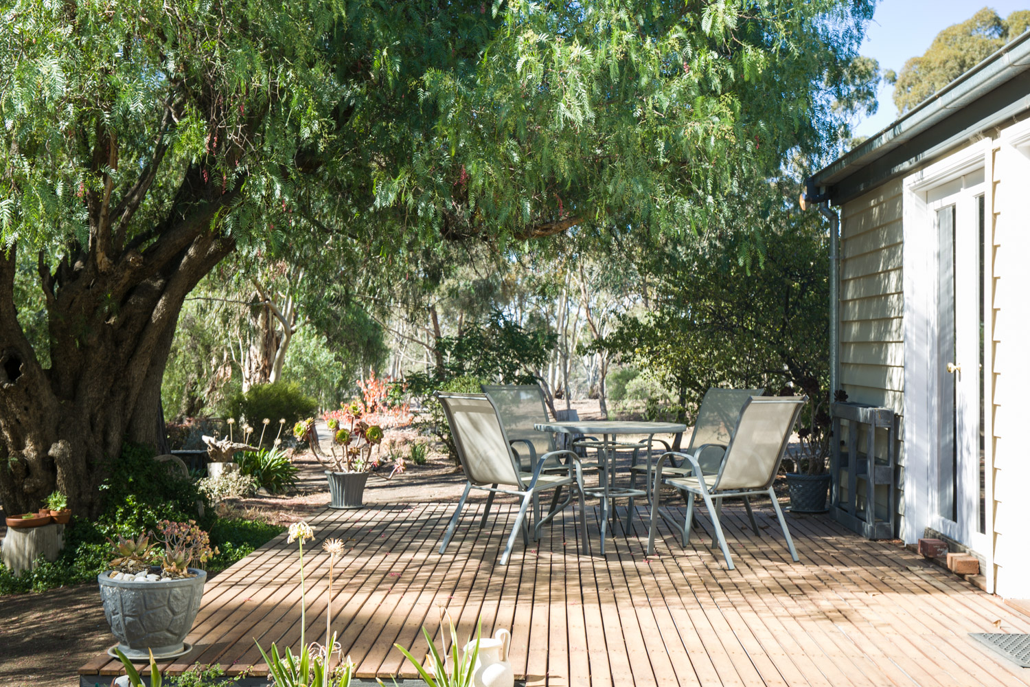 Howard's End Back Deck