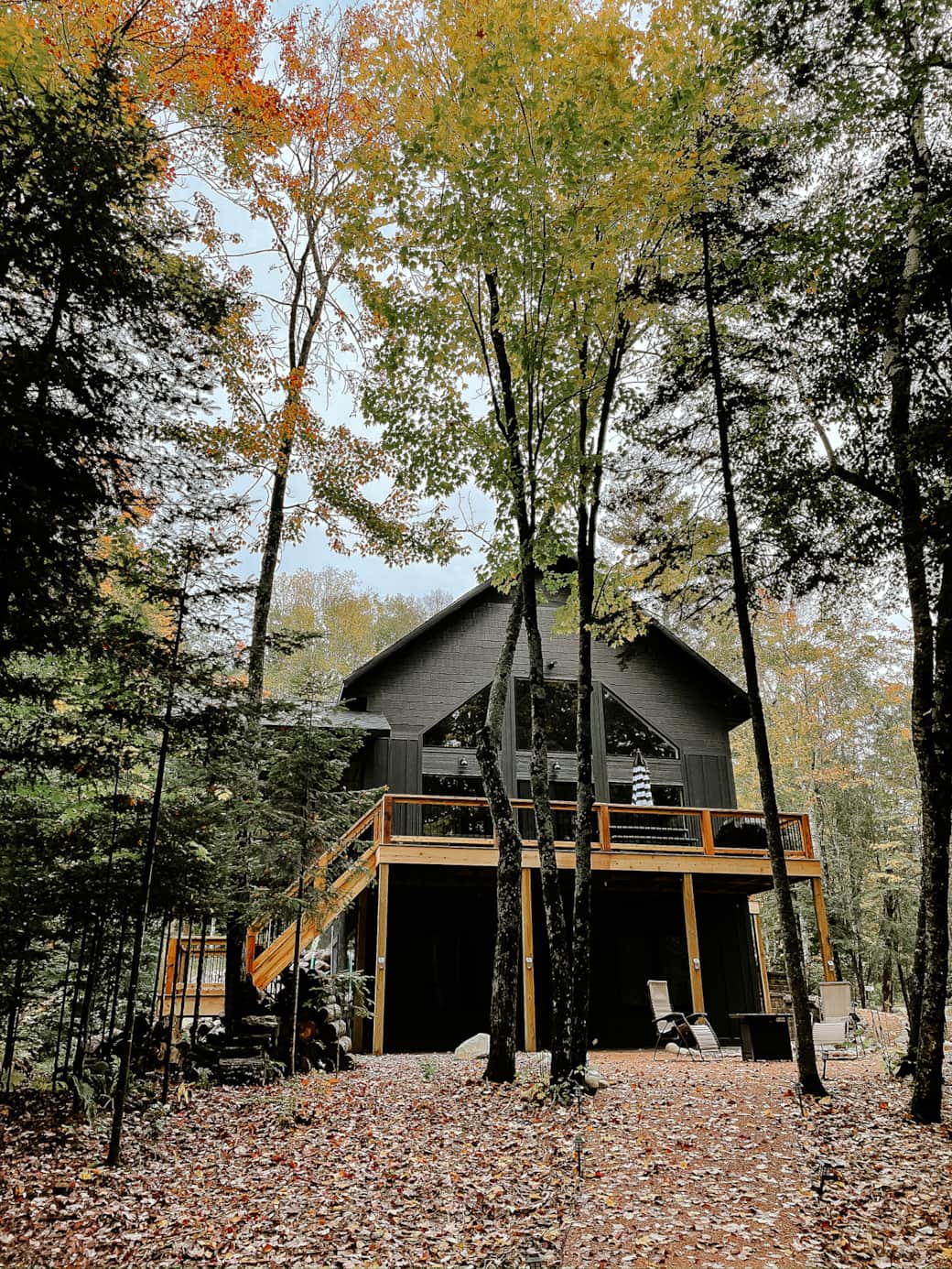 Fall House Front