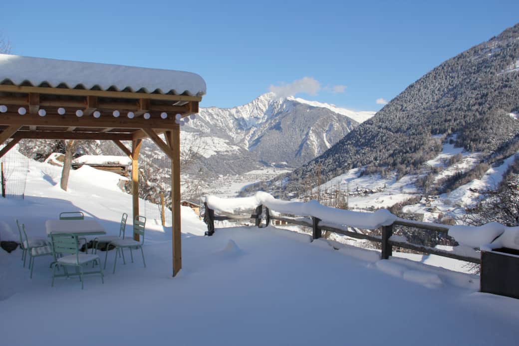 Vue depuis la terrasse
