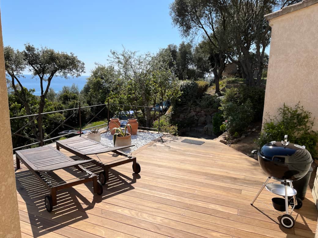 Résidence Ogliastrello - Olmeto location - Rez-de-Jardin F3 - Terrasse 2022(2)