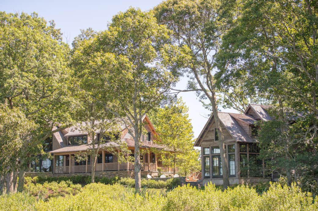 Surrounded by nature preserve
