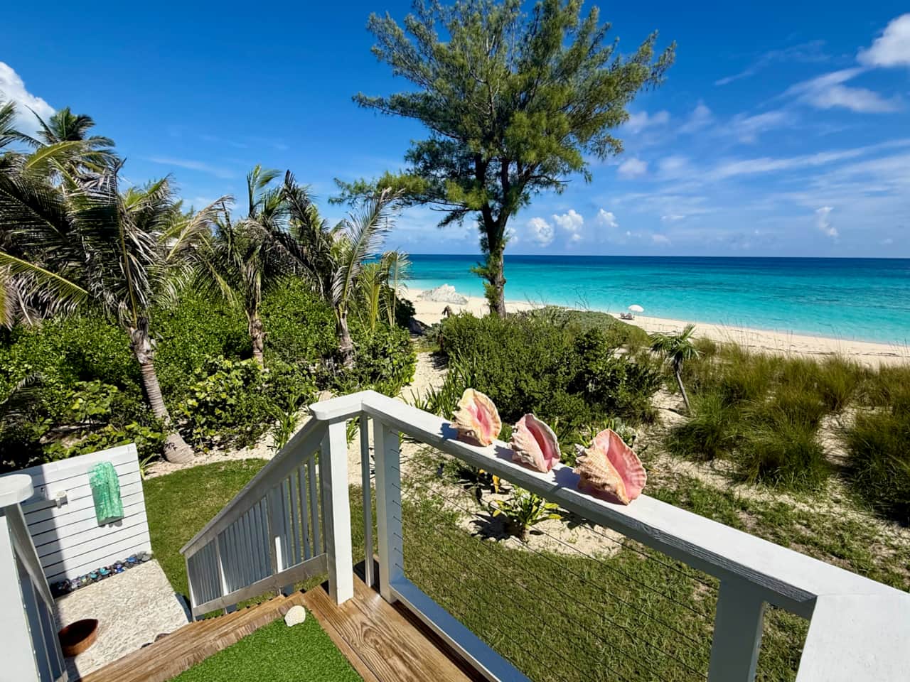 Pathway from your own private veranda directly to the public beach access!