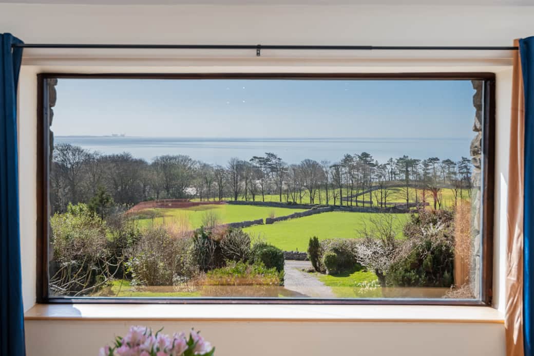 View from upstairs lounge 