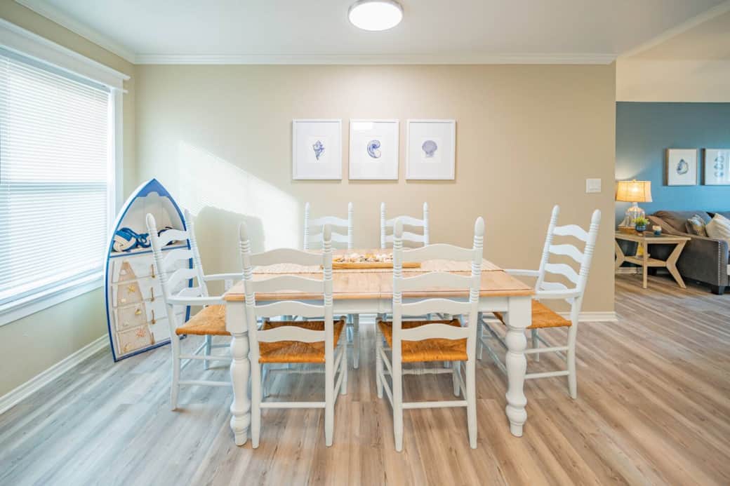 The table is perfect for game night, games, puzzles and cards provided!