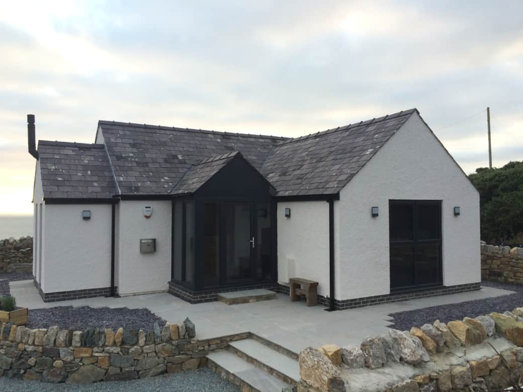 Cottage and patio