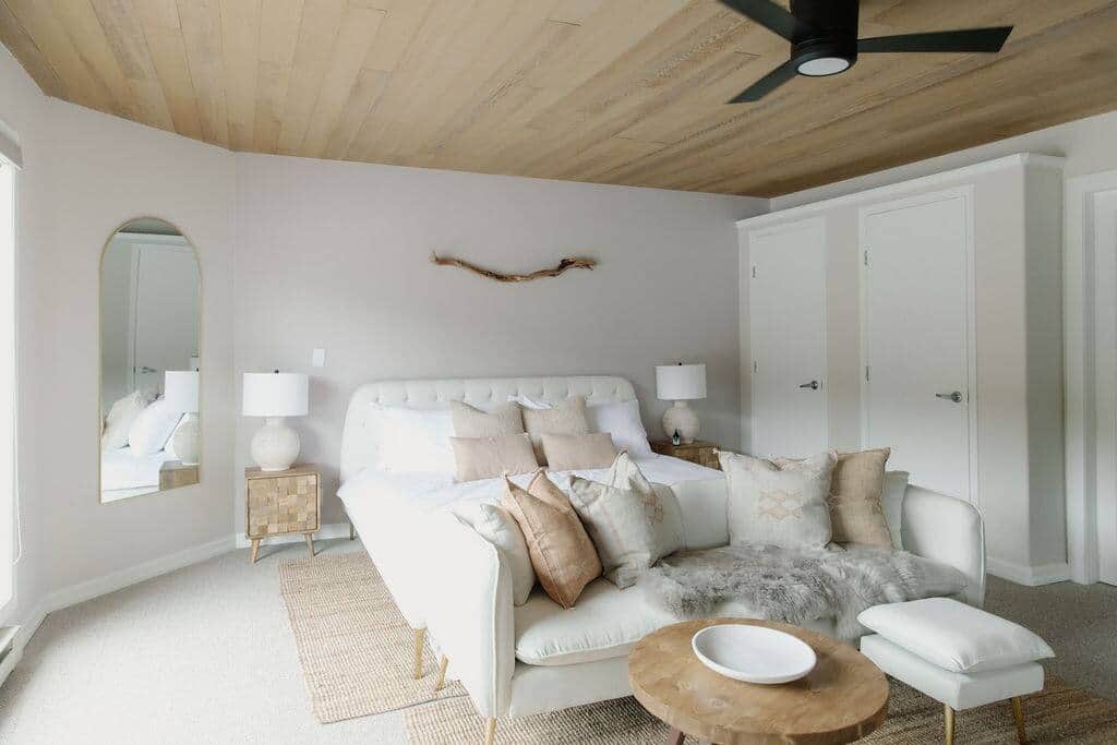 King Size bedroom on main floor