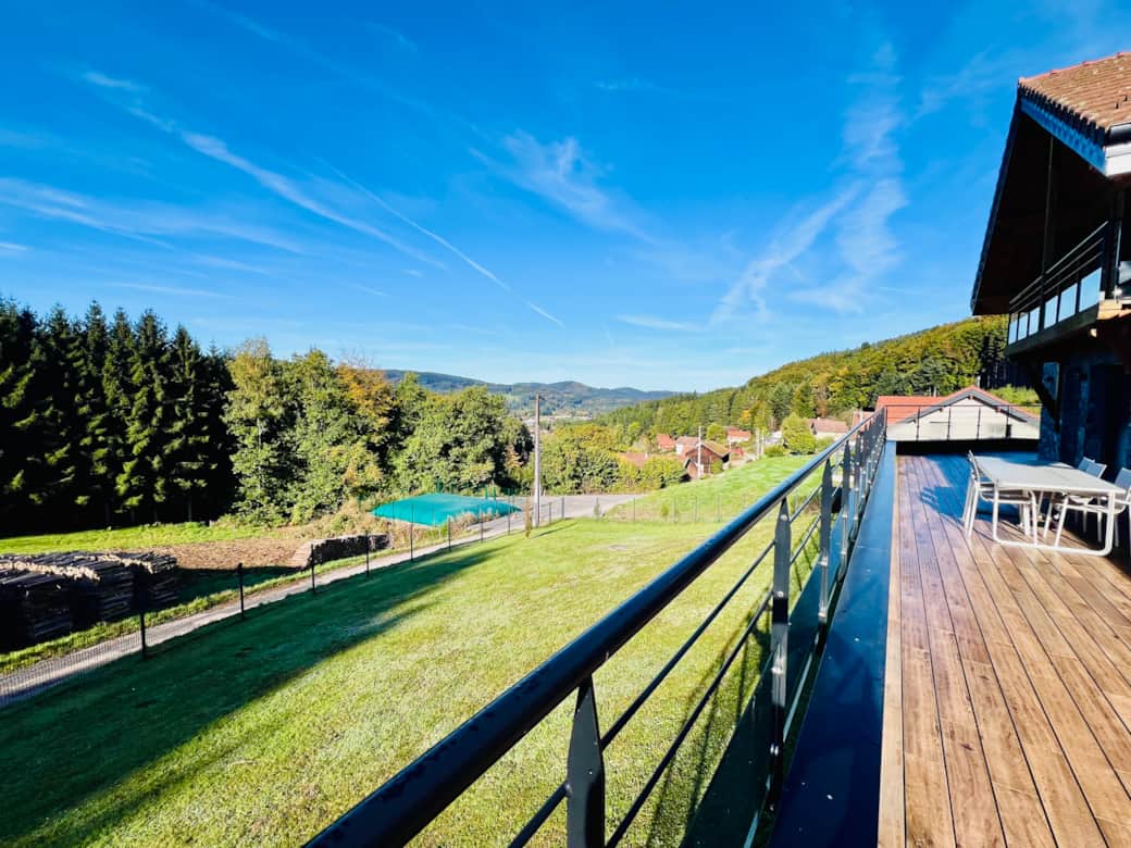 Vue sur les montagnes