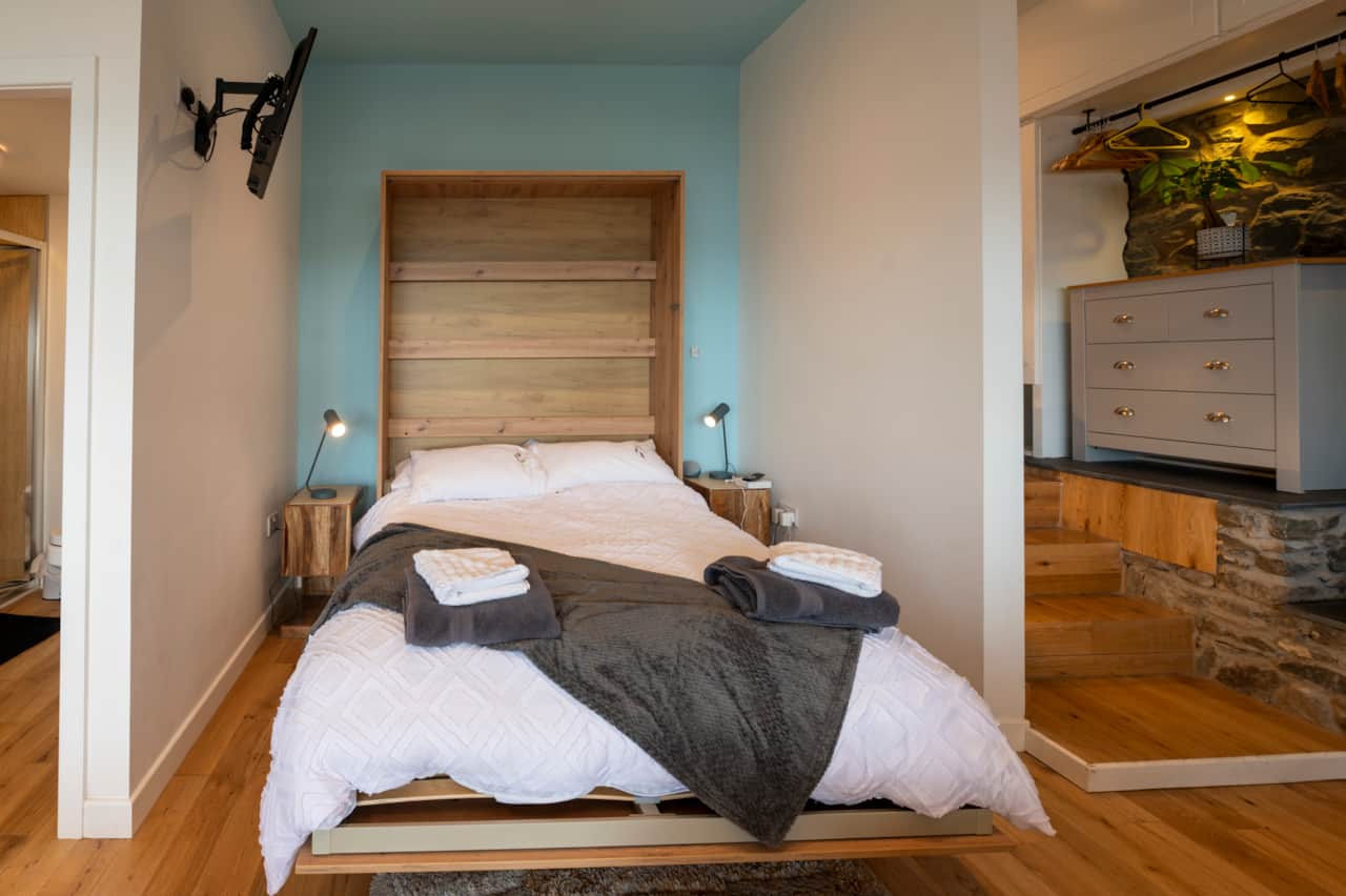 Modern cozy bedroom