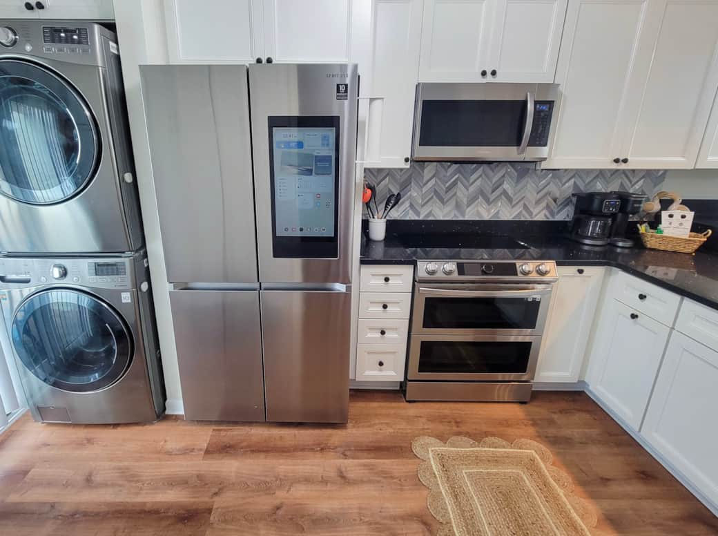 High end appliances with Induction Stove