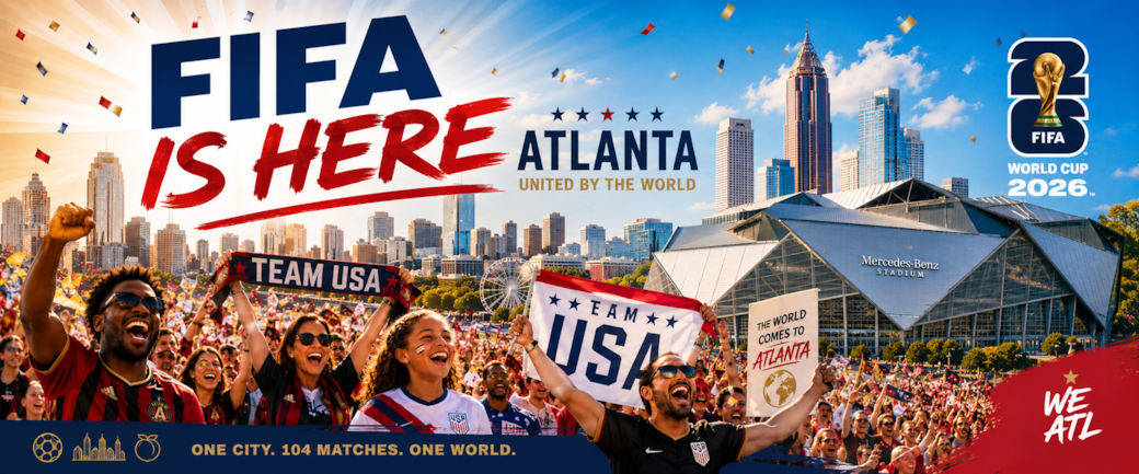 2026 FIFA World Cup in Atlanta is here!