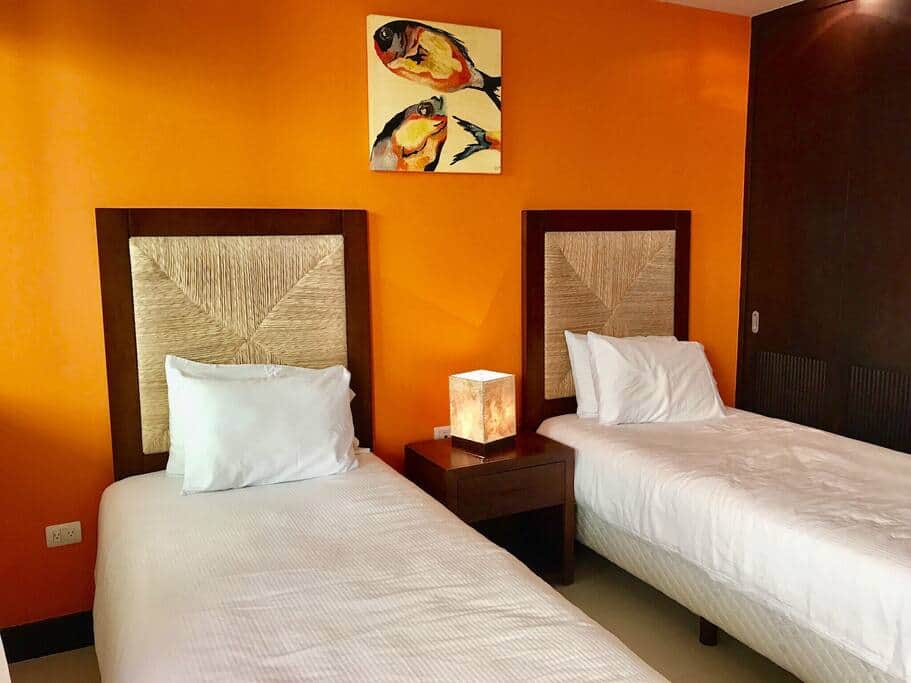 Guest bedroom. Can also make this a king bed for our guests. Guest bedroom. Can also make this a king bed for our guests.