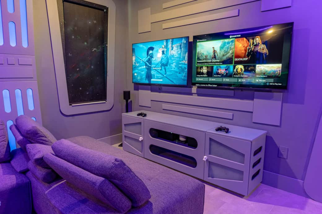 Star Wars Recreation Room - Dual xbox series Xs with gamepass Star Wars Recreation Room - Dual xbox series Xs with gamepass