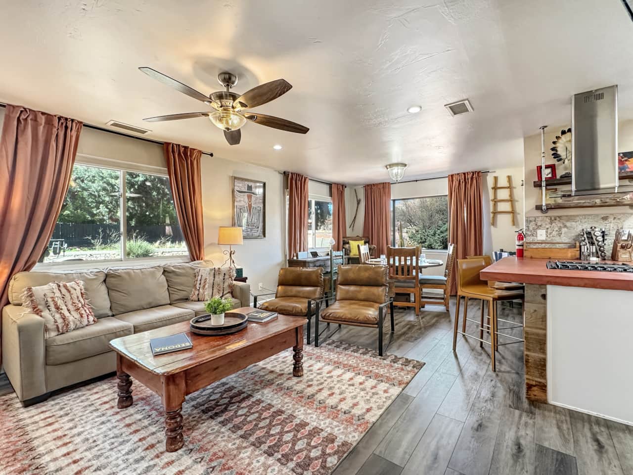 Welcome to Sedona House! Enjoy cozy Southwestern charm and inviting living spaces.