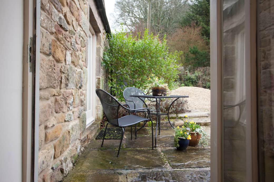 Terrace off Ground Floor Double Bedroom